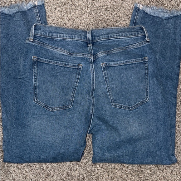 Old Navy Women's High Rise Jeans - Dark Blue - Picture 2 of 4